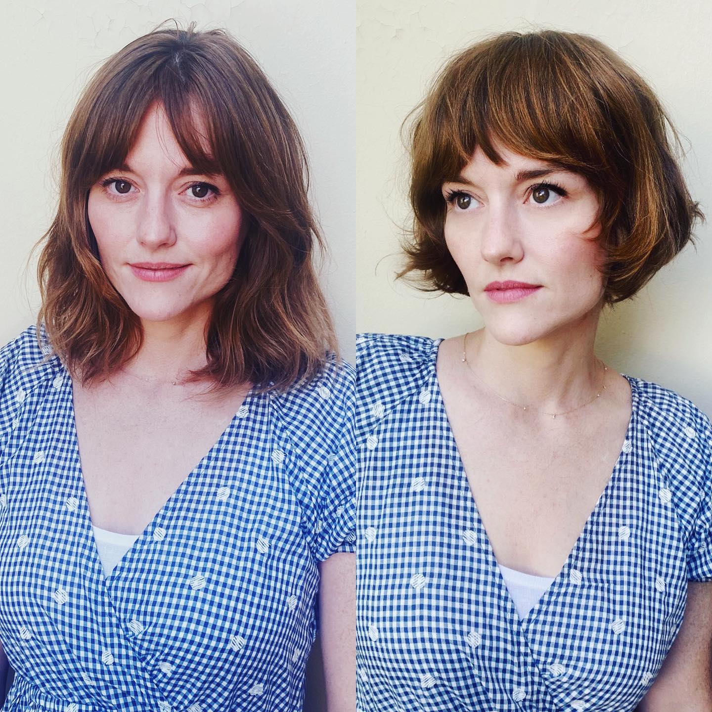 Youthful Short Jagged Bob with Bangs