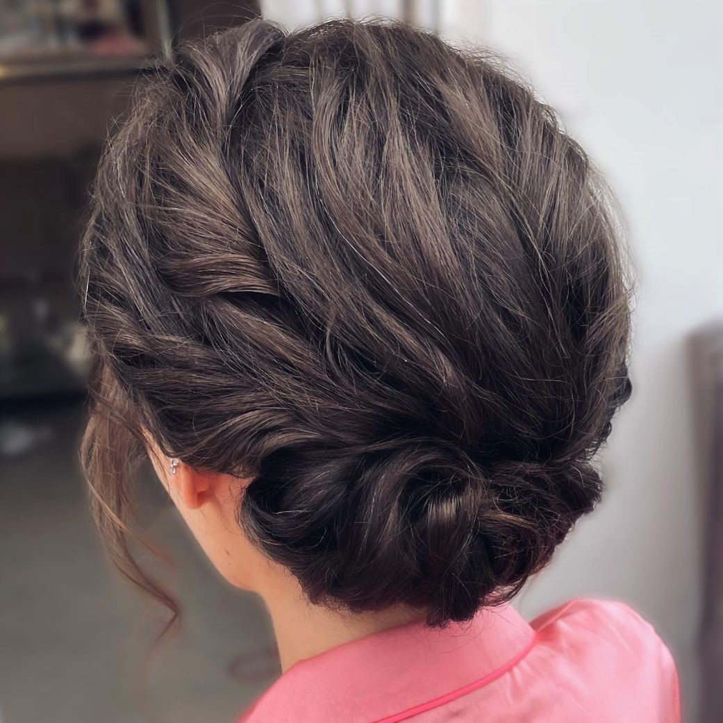 Halo Updo for Shorter Hair