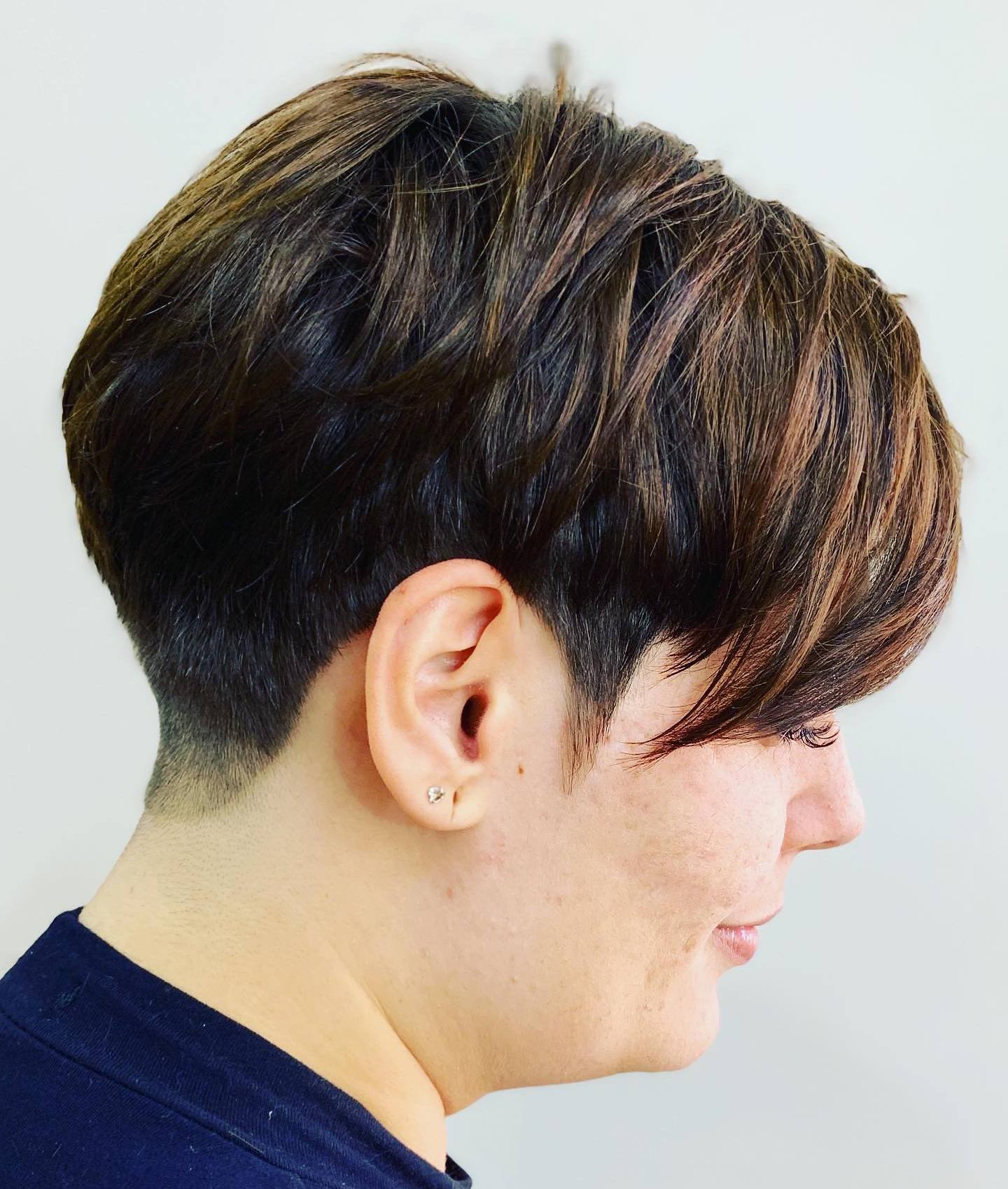 Undercut Pixie with Highlighted Top