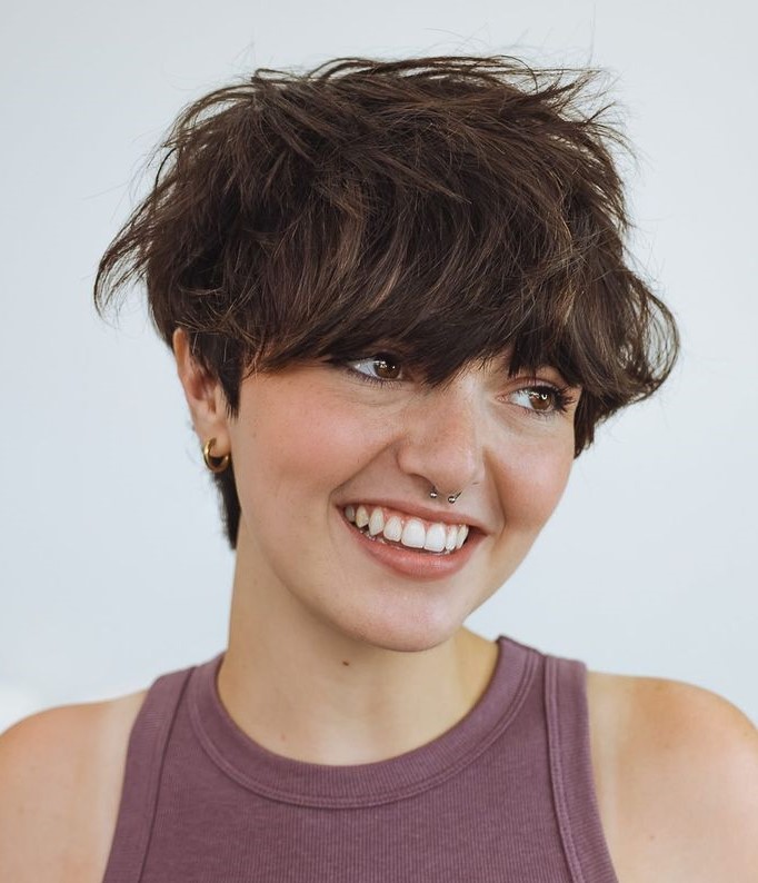 Pixie Shag for Thick Coarse Hair