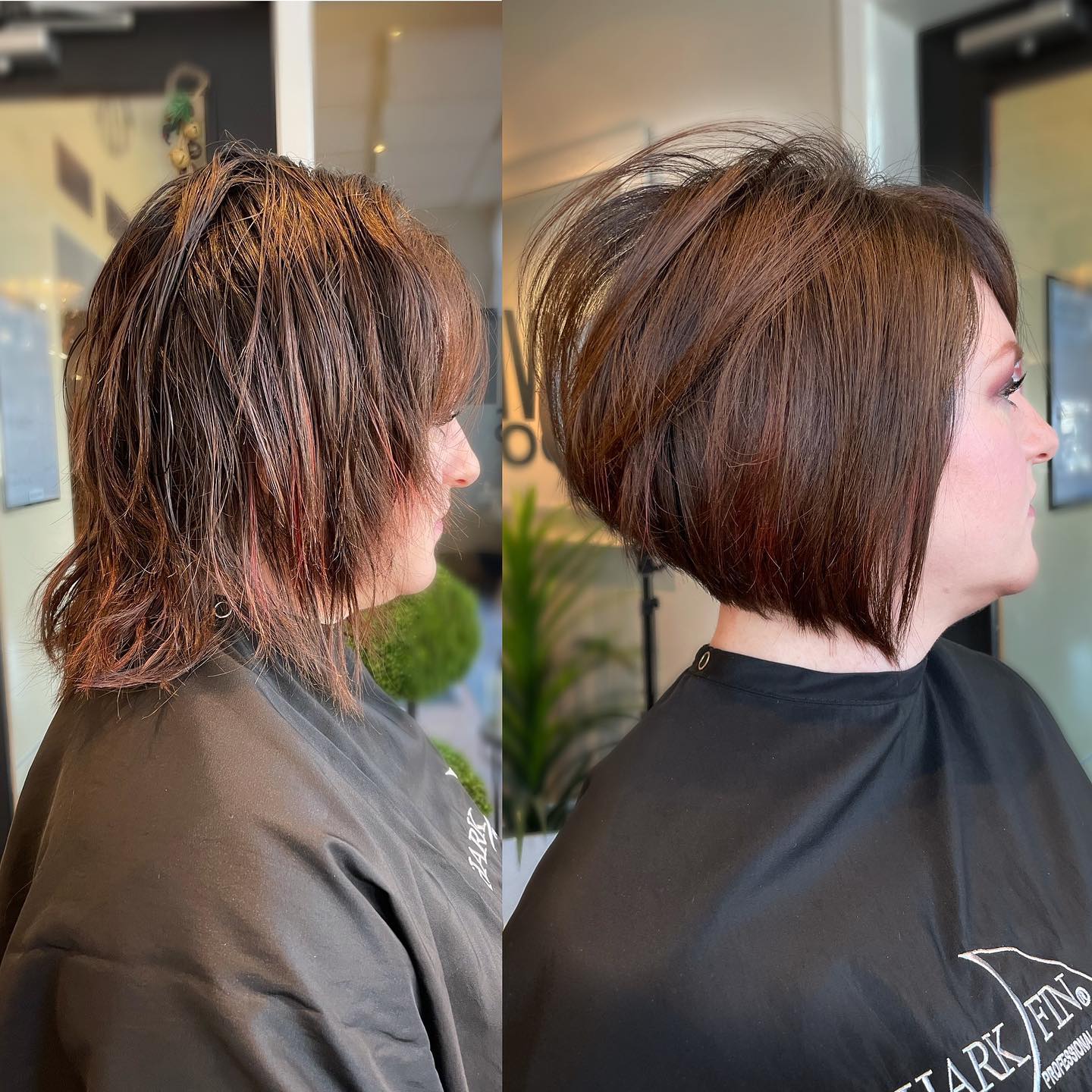 Angled Inverted Bob Makeover