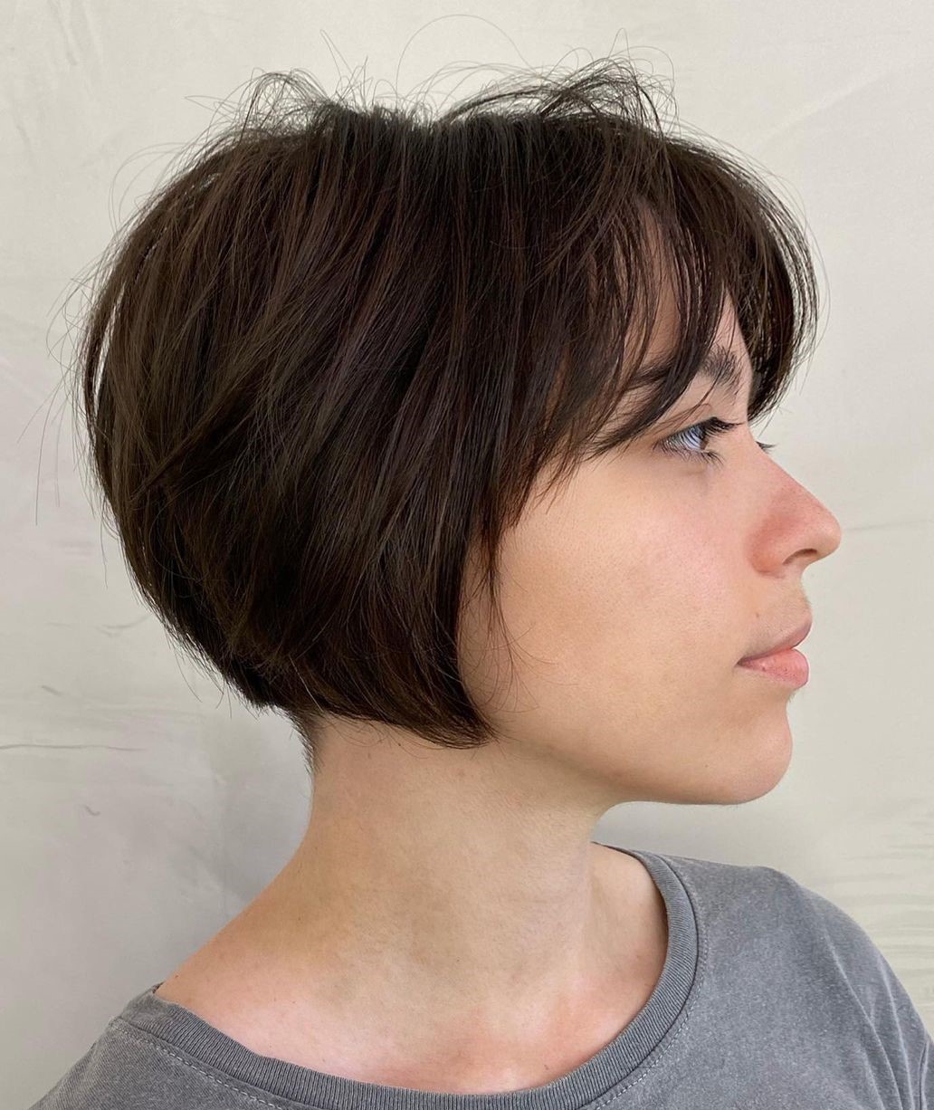 Neat Jaw-Length Bob Cut